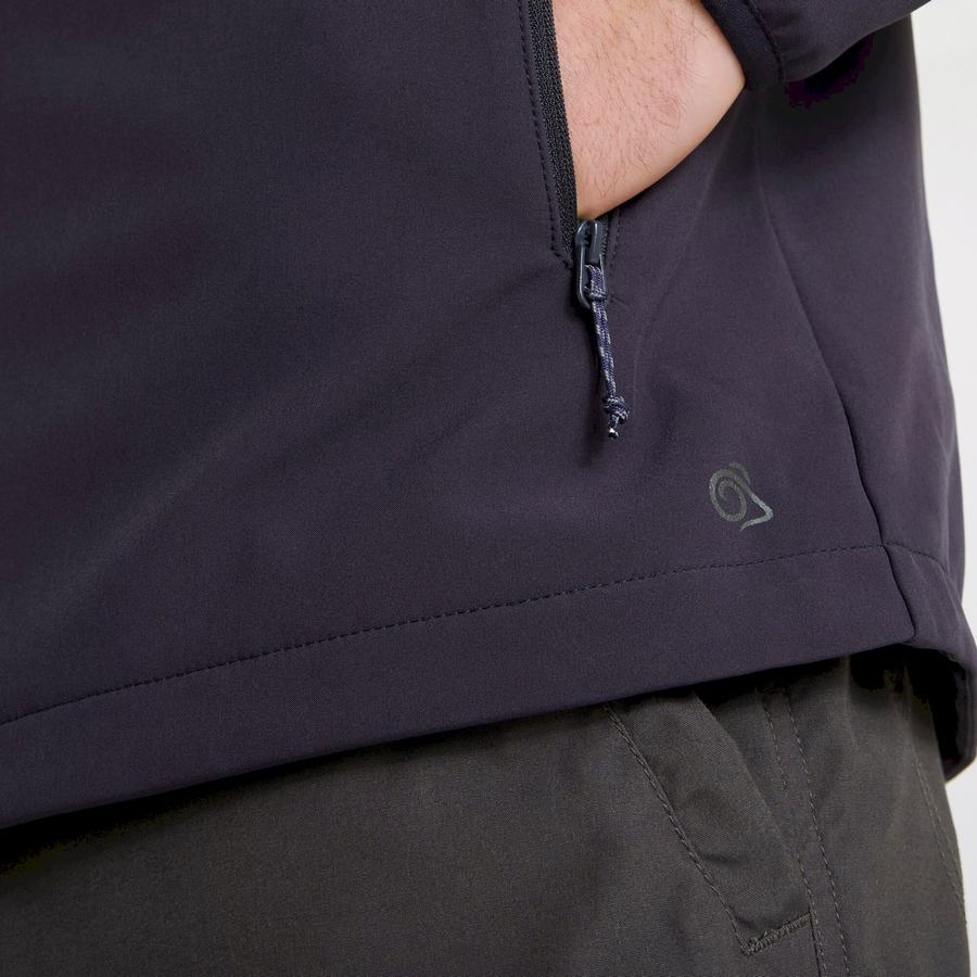 Vestes Craghoppers Expert Basecamp Softshell Homme Bleu Marine | VXL7889IH