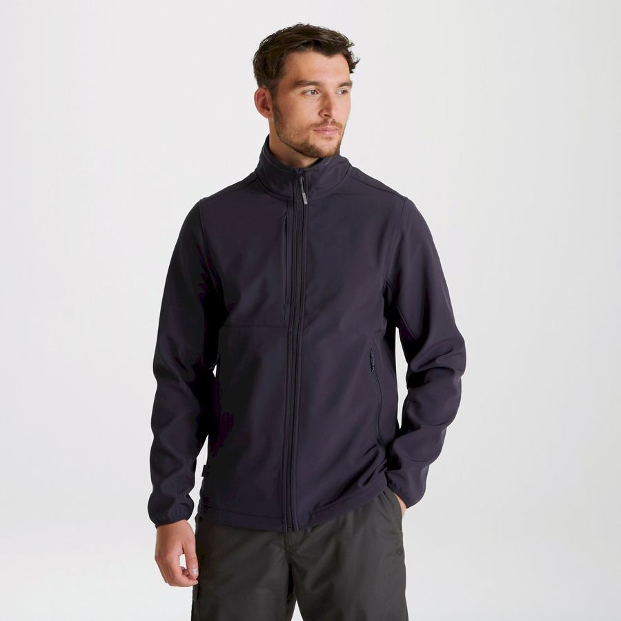 Vestes Craghoppers Expert Basecamp Softshell Homme Bleu Marine | VXL7889IH
