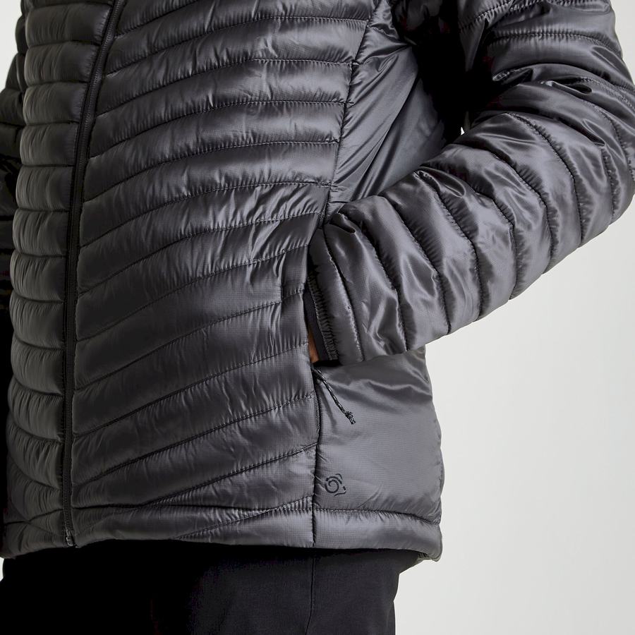 Vestes Craghoppers Expert Expolite Thermal Homme Grise Foncé | EDC4437KD