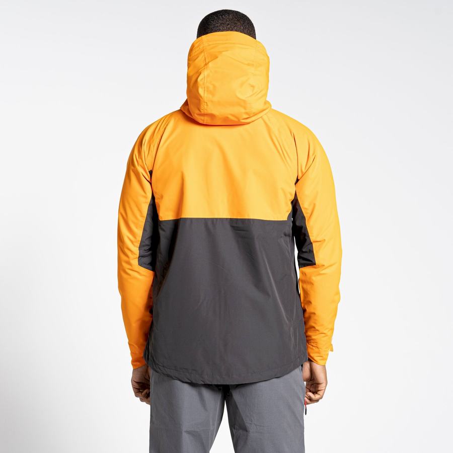 Vestes Craghoppers Imperméables Atlas Homme Orange Noir | VGM586CK