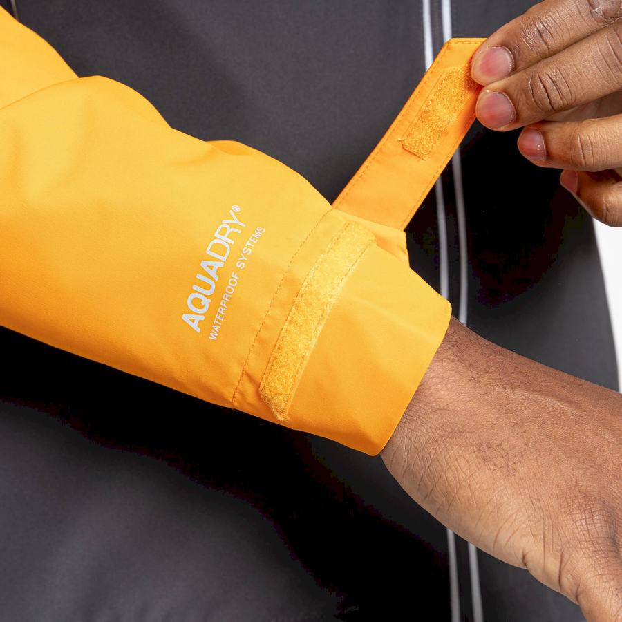 Vestes Craghoppers Imperméables Atlas Homme Orange Noir | VGM586CK