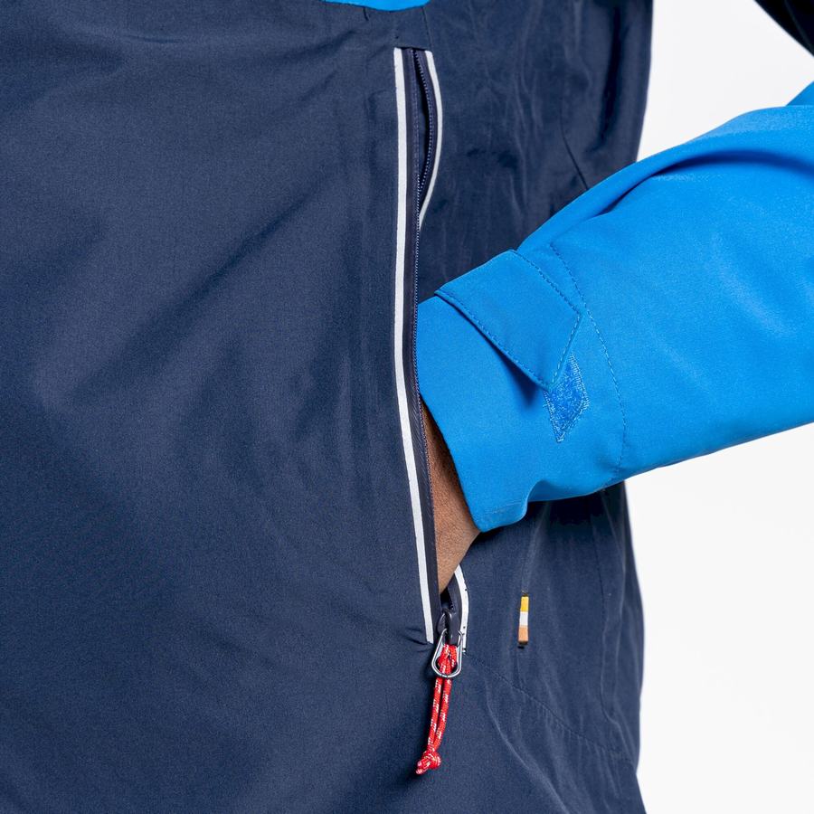 Vestes Craghoppers Imperméables Atlas Homme Bleu Bleu Marine | XFF8025PG