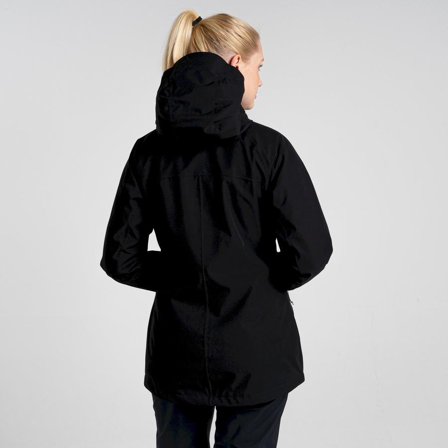 Vestes Craghoppers Imperméables Caldbeck Femme Noir | HAH9472SF