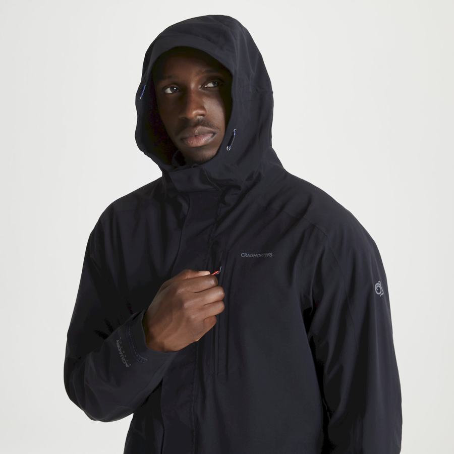 Vestes Craghoppers Imperméables Lorton Homme Bleu Marine | QDY6310FI