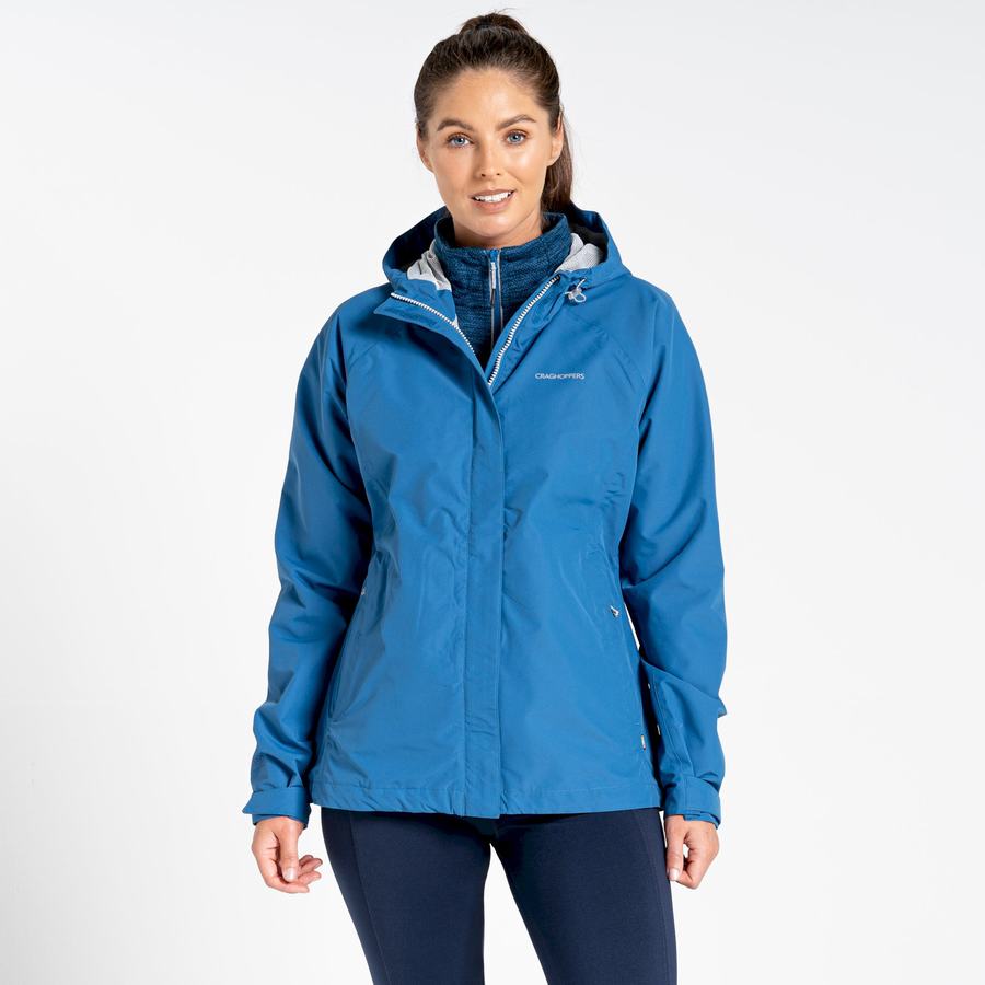 Vestes Craghoppers Imperméables Orion Femme Bleu | SOL322MJ