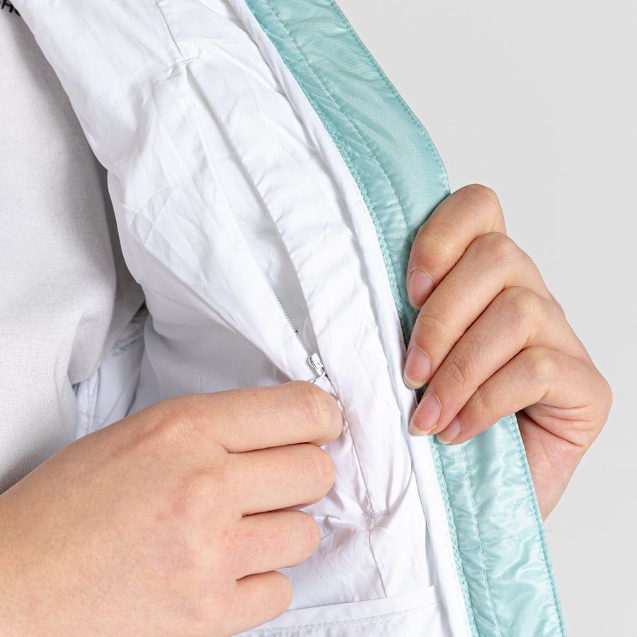 Vestes Craghoppers Insulated ExpoLite Encapuchonné Femme Vert | DIA1754QR