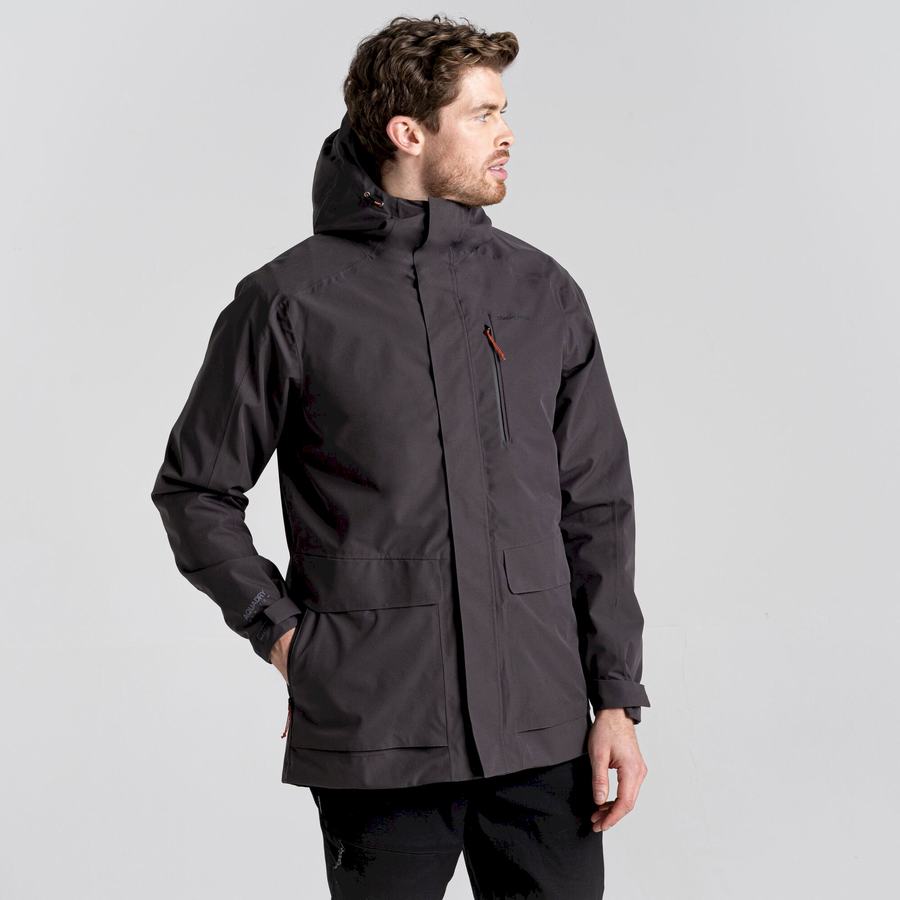 Vestes Craghoppers Lorton 3 In 1 Homme Grise | QGK912QF