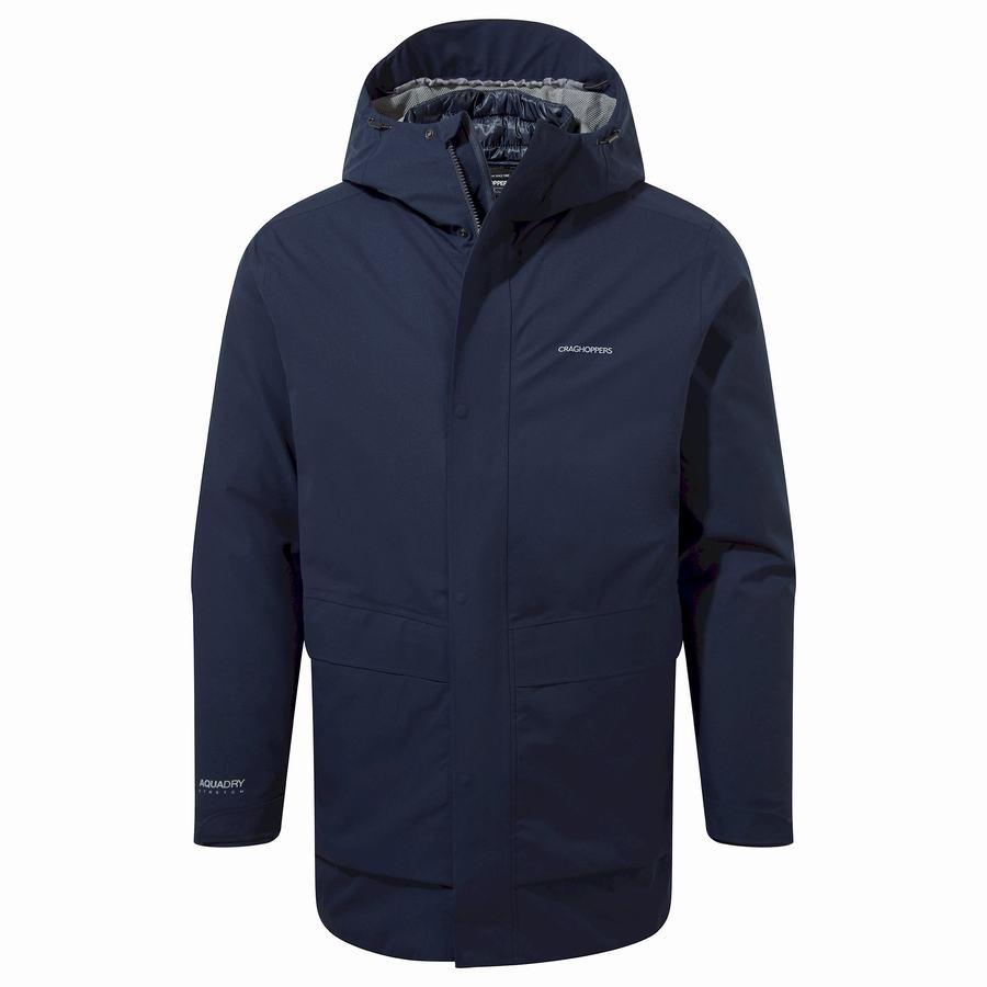 Vestes Craghoppers Lorton Pro 3 in 1 Homme Bleu Bleu Marine | THD129EP