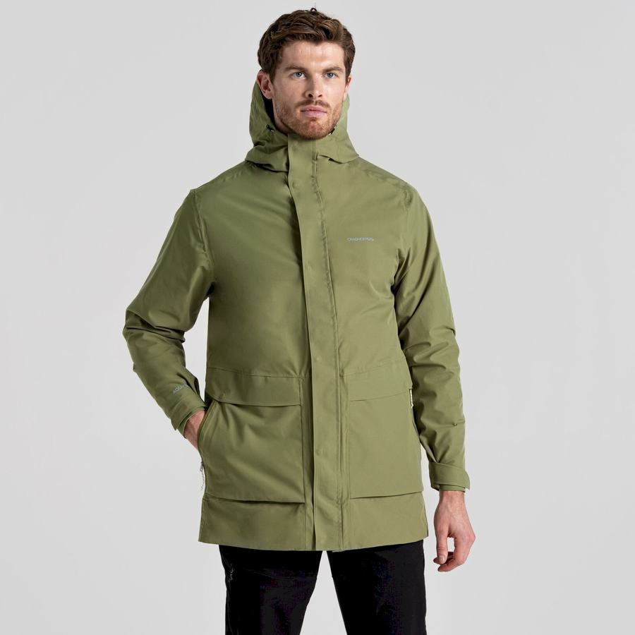 Vestes Craghoppers Lorton Pro 3 in 1 Homme Vert Olive Vert | VAG5835ER