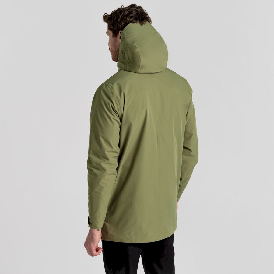 Vestes Craghoppers Lorton Pro 3 in 1 Homme Vert Olive Vert | VAG5835ER