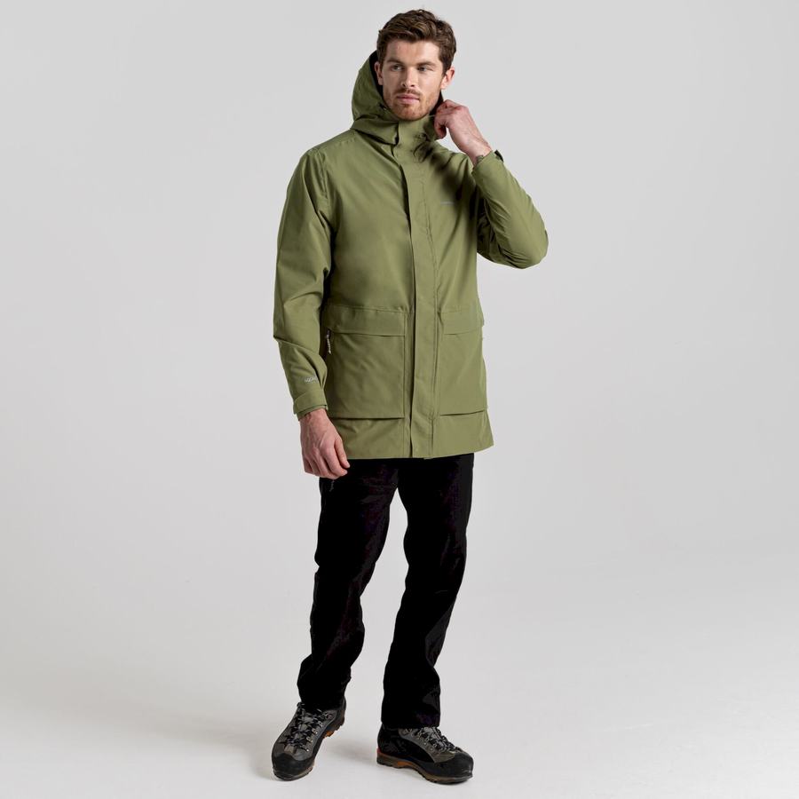 Vestes Craghoppers Lorton Pro 3 in 1 Homme Vert Olive Vert | VAG5835ER
