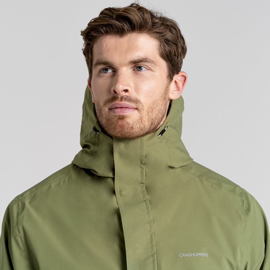 Vestes Craghoppers Lorton Pro 3 in 1 Homme Vert Olive Vert | VAG5835ER