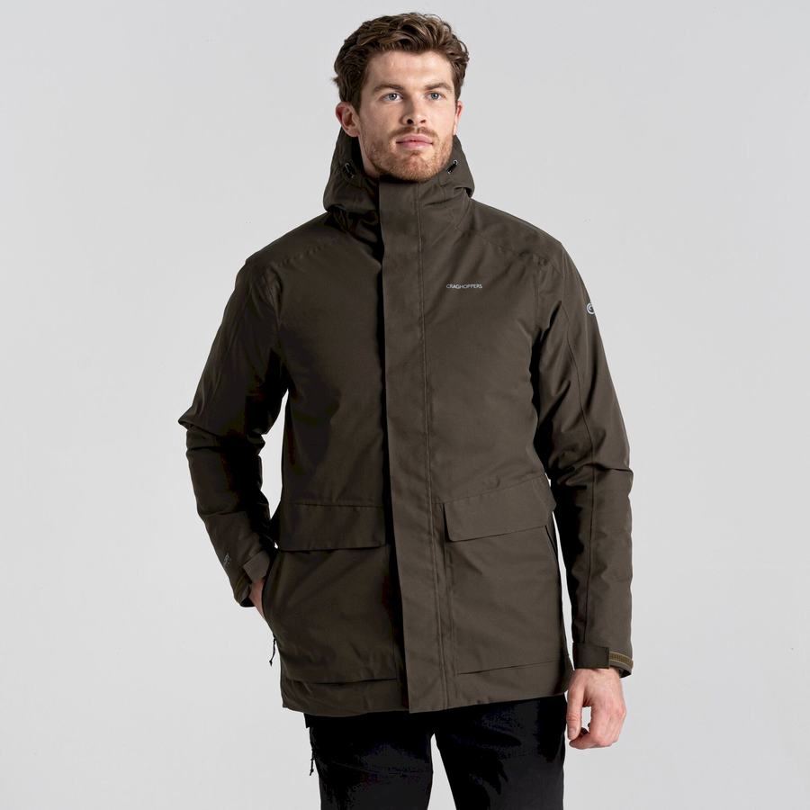 Vestes Craghoppers Lorton Thermic Homme Vert | LXD3711BU