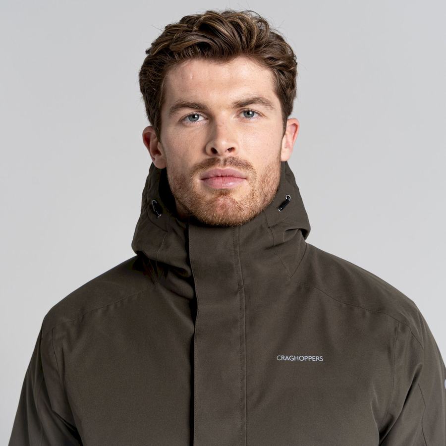 Vestes Craghoppers Lorton Thermic Homme Vert | LXD3711BU