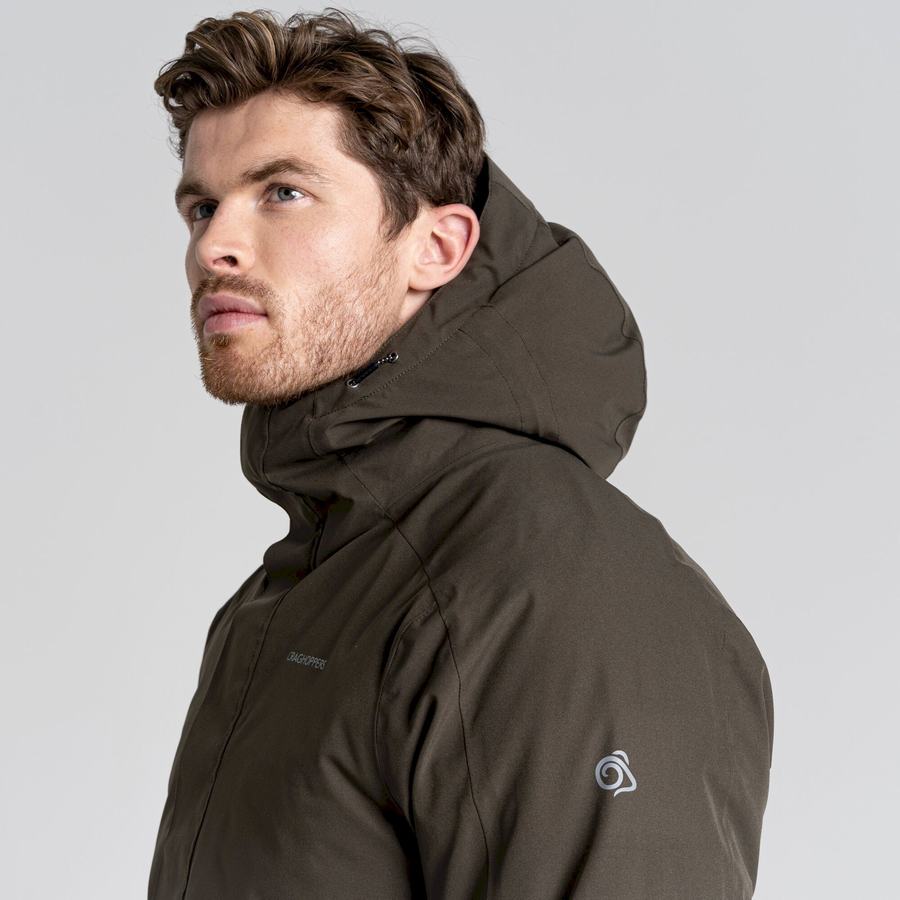 Vestes Craghoppers Lorton Thermic Homme Vert | LXD3711BU