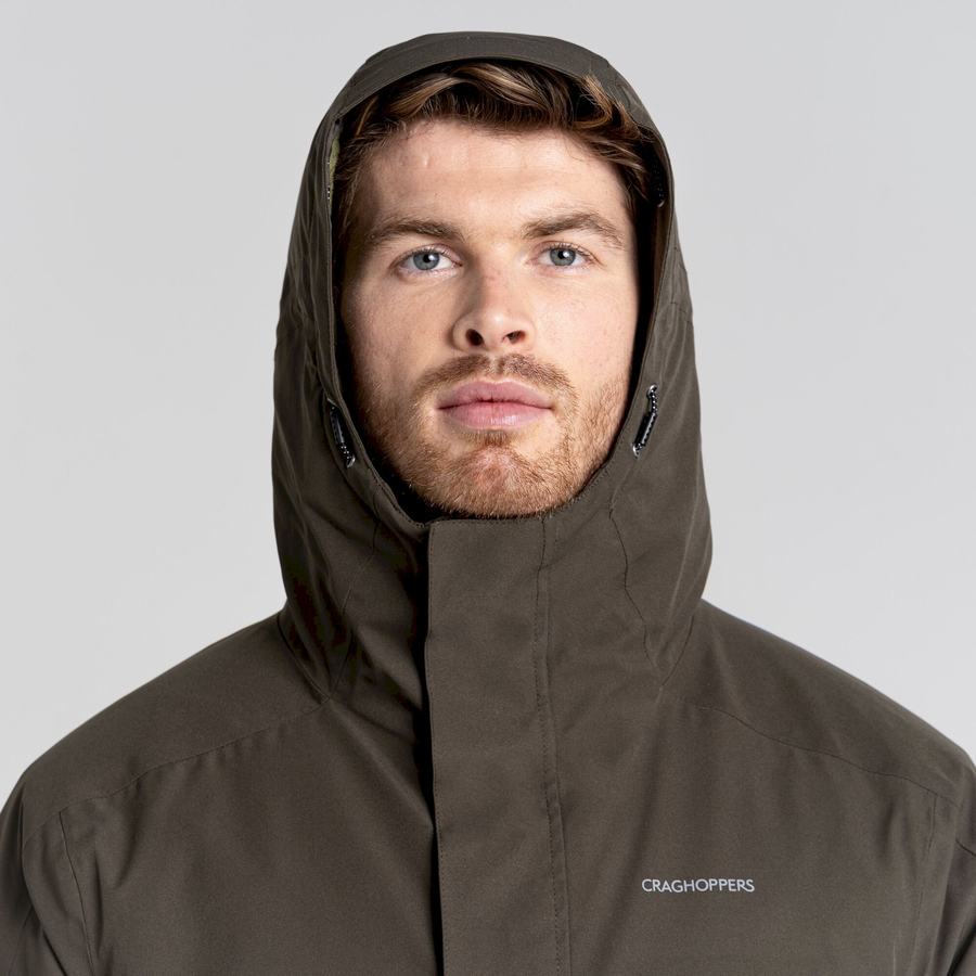 Vestes Craghoppers Lorton Thermic Homme Vert | LXD3711BU