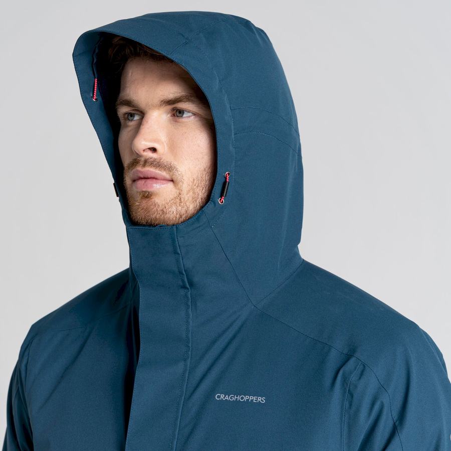 Vestes Craghoppers Lorton Thermic Homme Bleu Foncé | WXV5169CU