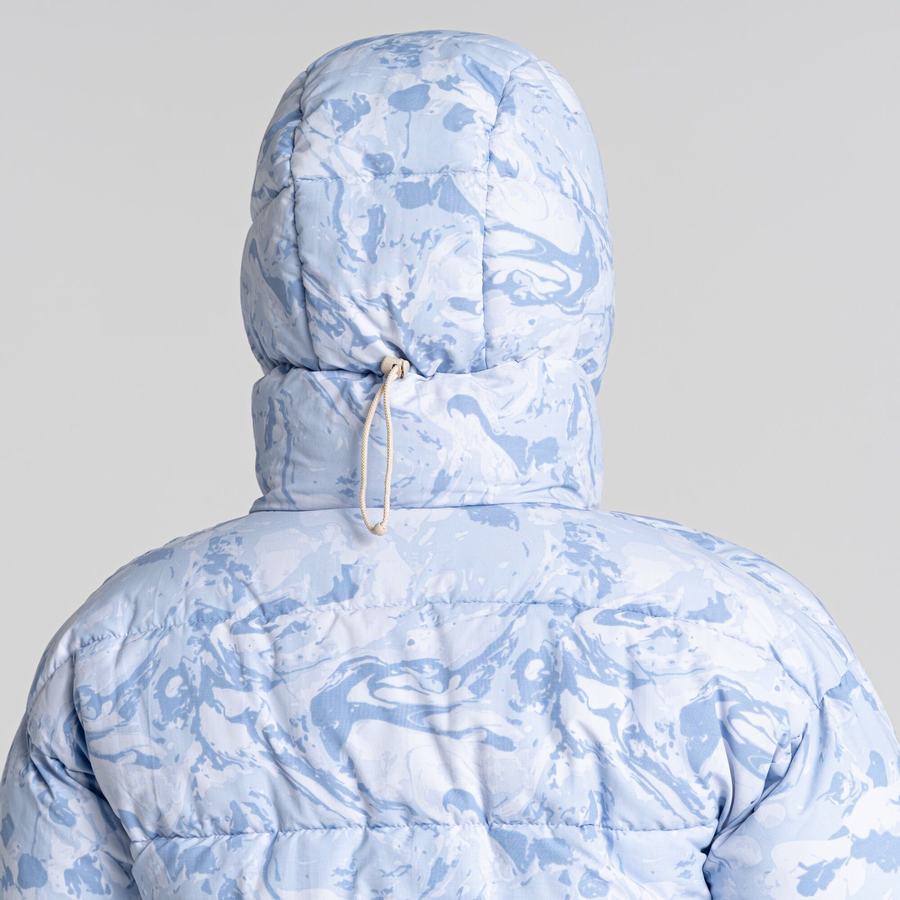 Vestes Craghoppers Madora Insulated Encapuchonné Femme Blanche | CQN7362WK