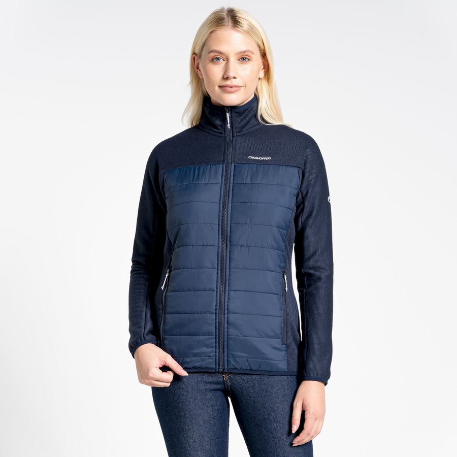 Vestes Craghoppers Regina Hybride Femme Bleu Bleu Marine | FWK4384ES