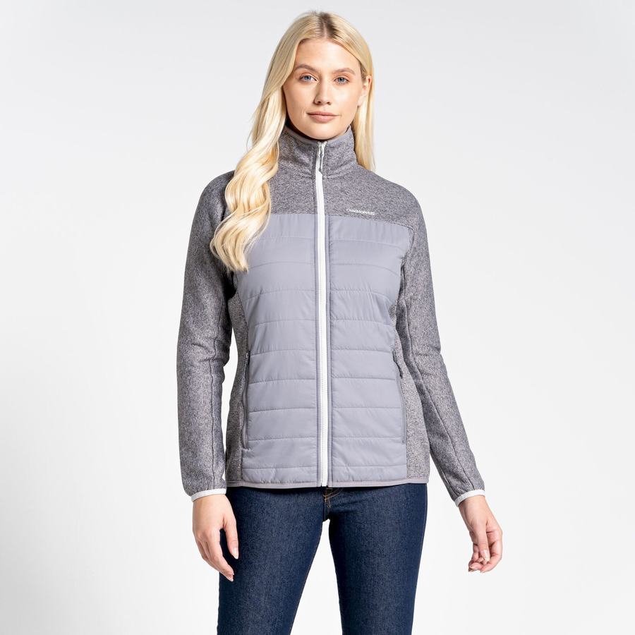 Vestes Craghoppers Regina Hybride Femme Grise | QQE9090VR