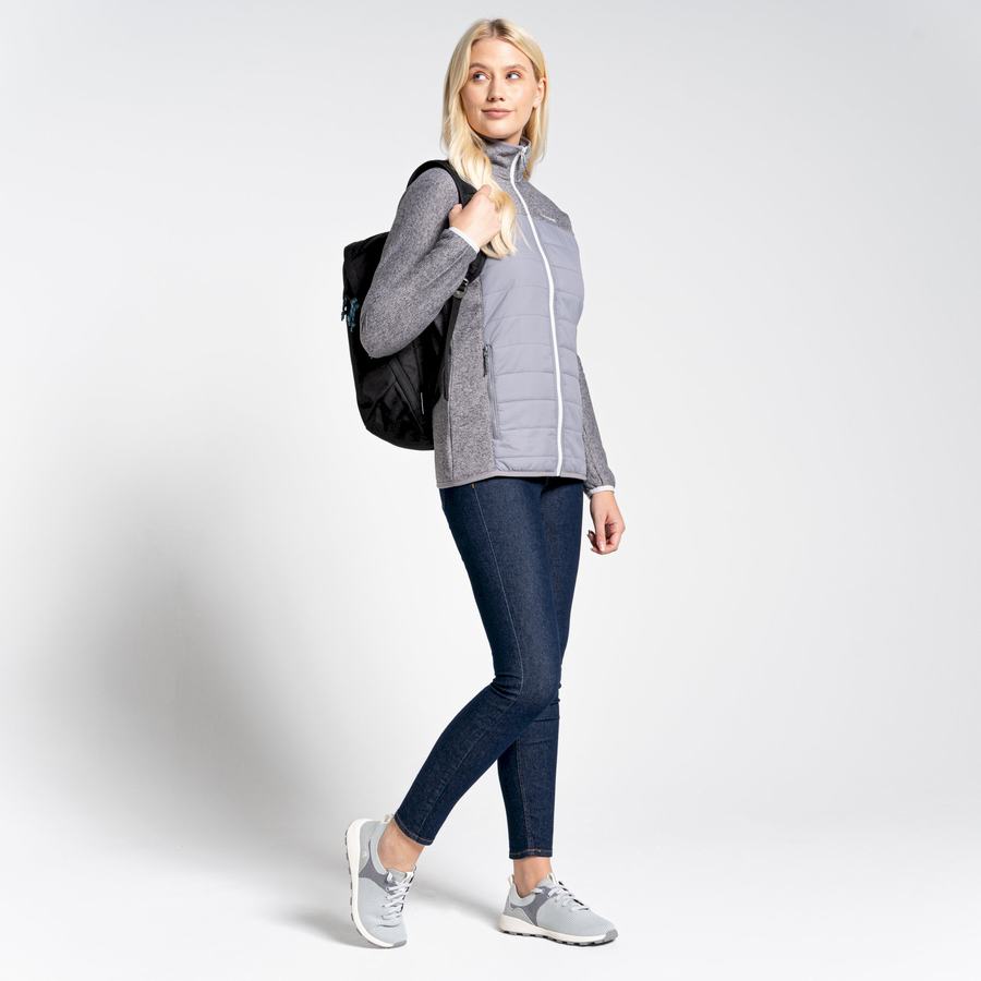 Vestes Craghoppers Regina Hybride Femme Grise | QQE9090VR