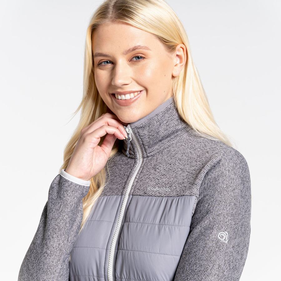 Vestes Craghoppers Regina Hybride Femme Grise | QQE9090VR