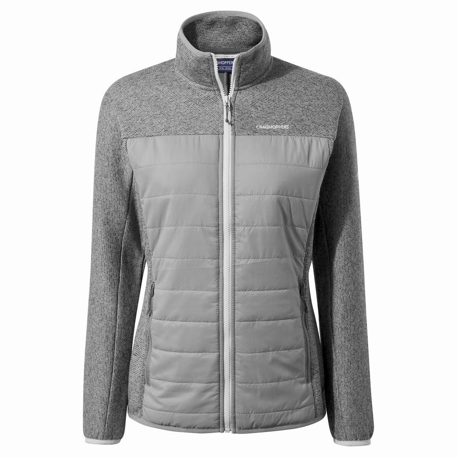 Vestes Craghoppers Regina Hybride Femme Grise | QQE9090VR