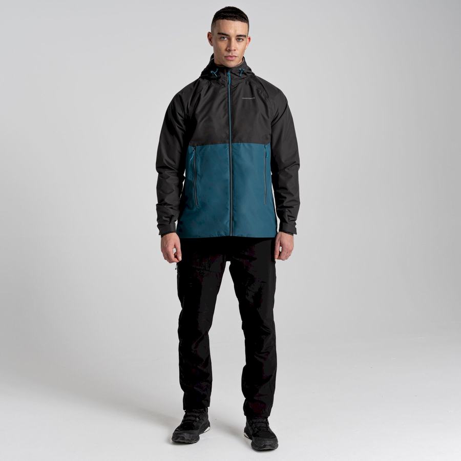 Vestes Craghoppers Sebastian Homme Noir Vert | ATX1029JV
