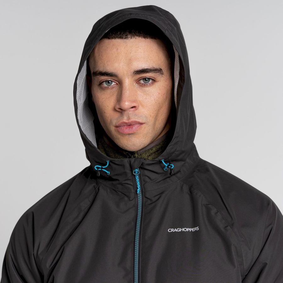 Vestes Craghoppers Sebastian Homme Noir Vert | ATX1029JV