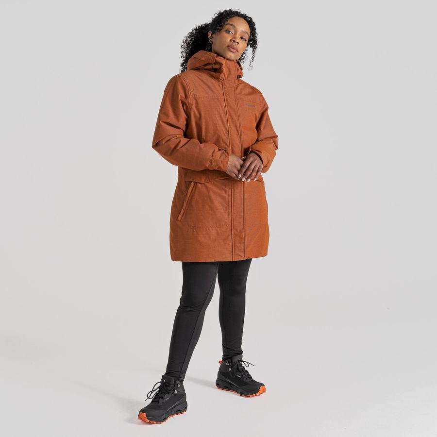 Vestes Craghoppers Shayla Insulated Femme Marron | YHK7373WM