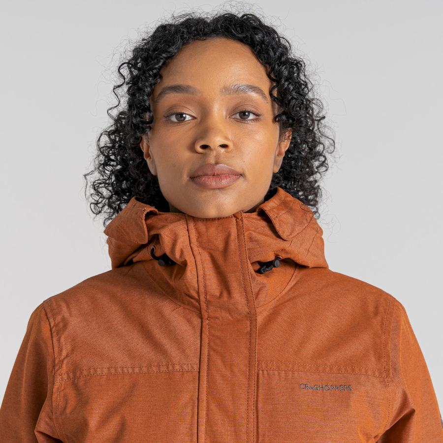 Vestes Craghoppers Shayla Insulated Femme Marron | YHK7373WM