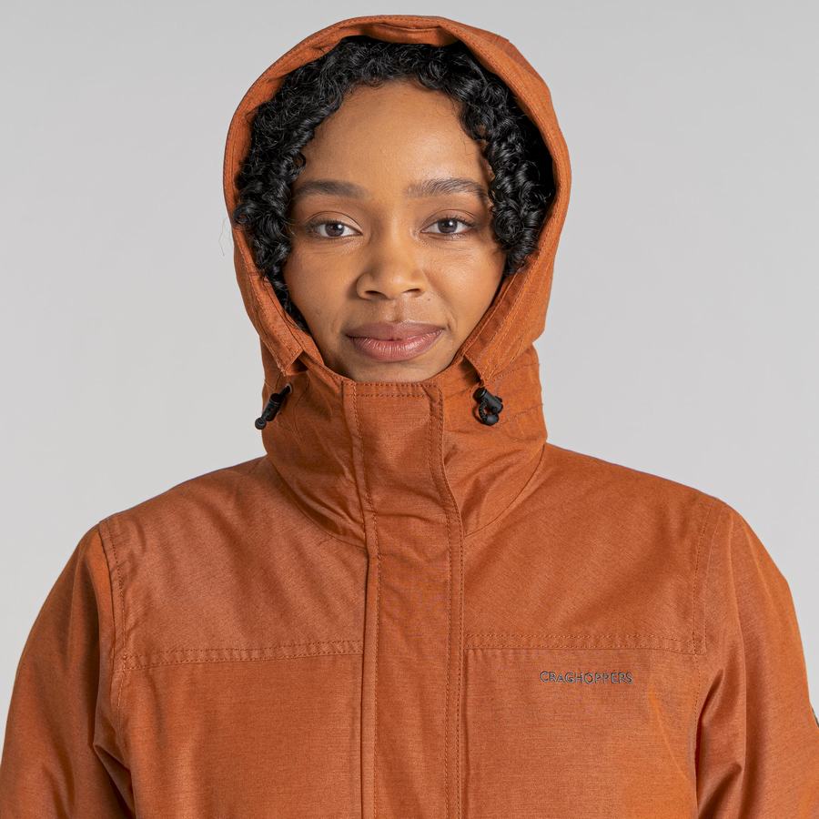 Vestes Craghoppers Shayla Insulated Femme Marron | YHK7373WM