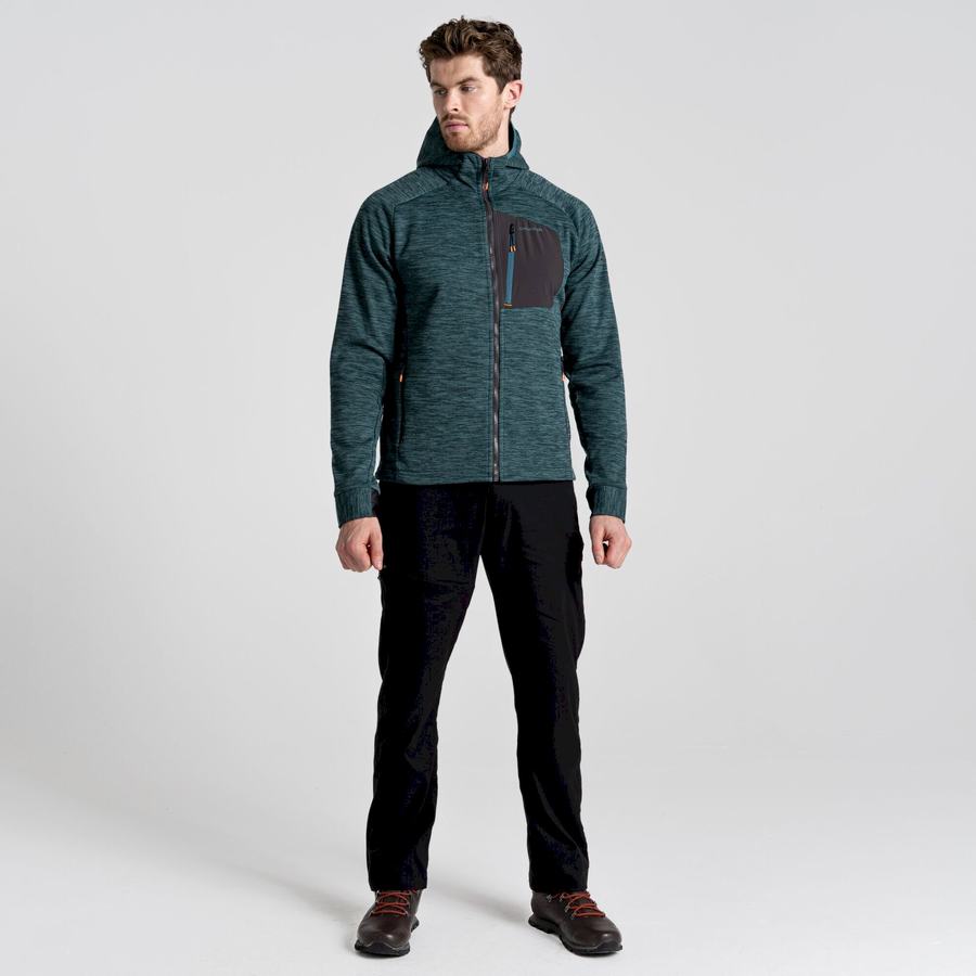 Vestes Craghoppers Tarbert Encapuchonné Homme Vert | SJI1813AT