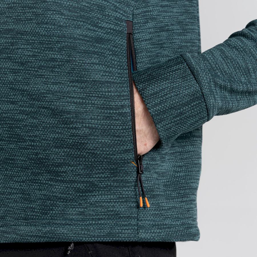 Vestes Craghoppers Tarbert Encapuchonné Homme Vert | SJI1813AT