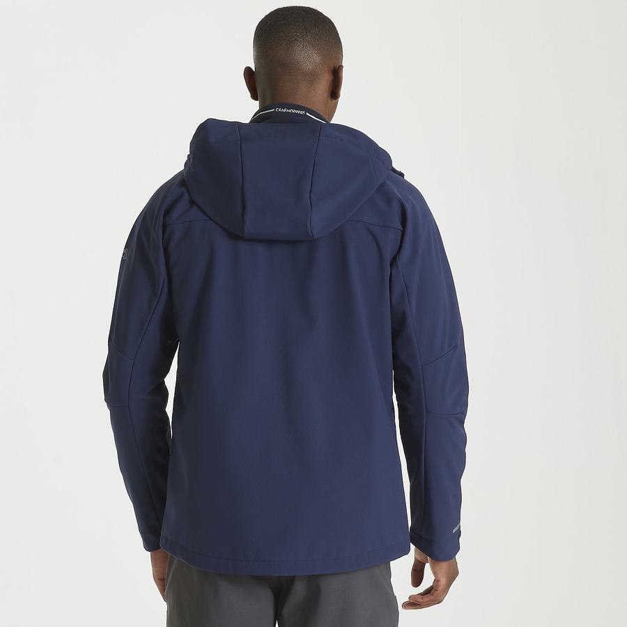Vestes Craghoppers Tripp Encapuchonné Homme Bleu Bleu Marine | GOL7350BD