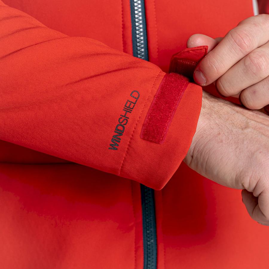 Vestes Craghoppers Tripp Encapuchonné Homme Rouge | URF5936OT